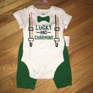 NWT Little Leprechaun Onesie outfit